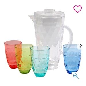 5-Piece Pitcher and Tumbler Set